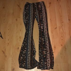 boho flared pants